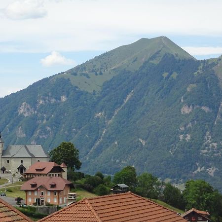 Chalet Neuf 6 Personnes Mont-Saxonnex Buitenkant foto