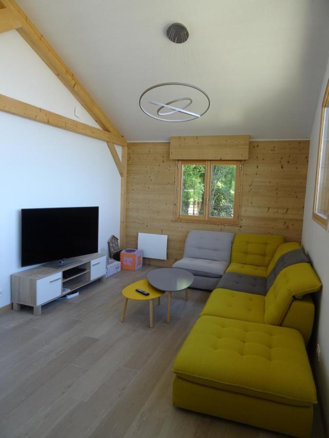 Chalet Neuf 6 Personnes Mont-Saxonnex Buitenkant foto